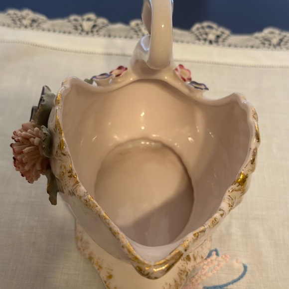 Vintage Pink Swan Planter Japan - Picture 7 of 12